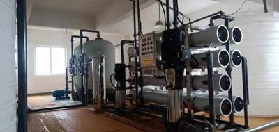 金华反渗透设备，纯水机设备，15吨纯净水在上虞安装调试好
